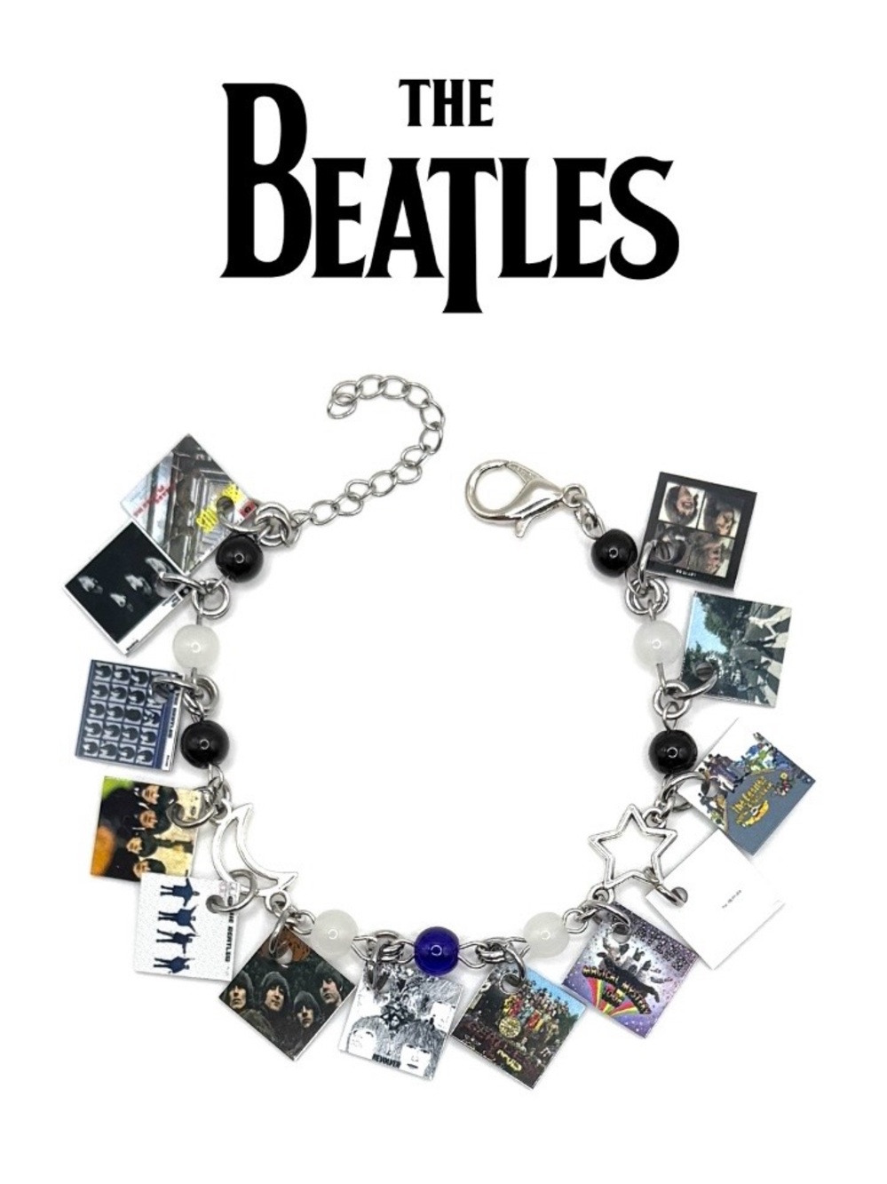 The Beatles Mini Album Charm Bracelet | Paul McCartney, John Lennon